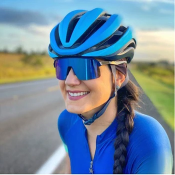 Homens Mulheres 2023 Polarizada 3 Lentes UV400 Óculos de Ciclismo Bicicleta de Estrada de Óculos de sol a Execução de Equitação de Pesca Óculos de Desporto de Bicicleta Óculos