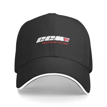 CCM Motocicletas Britânico Logotipo Boné de Beisebol de Novo O Chapéu de papai chapéu Caps Para Mulheres, Homens