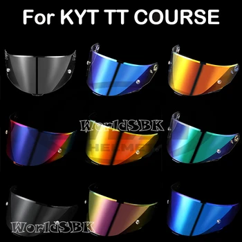 Para KYT Curso TT Moto Capacete Integral Viseira de Sol