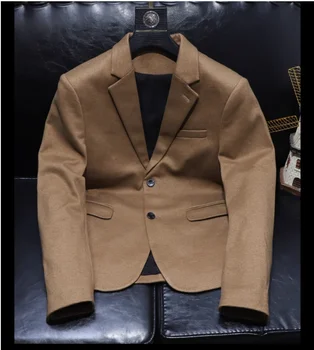 G08264 dos Homens de Moda Coats & Jaquetas de 2023 Pista de Luxo famosa Marca de Design Europeu festa estilo de Roupas masculinas