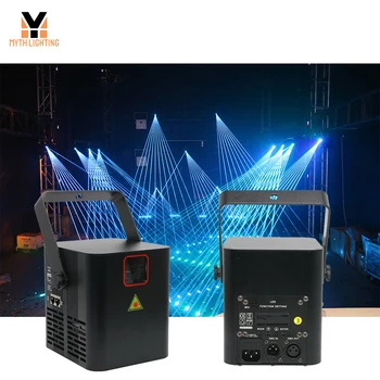 330mW Profissional RGB DMX512 Festa de Luz Laser de LCD Trabalho de Animação de pista de Dança e Laser Festa Discoteca Luz de Palco