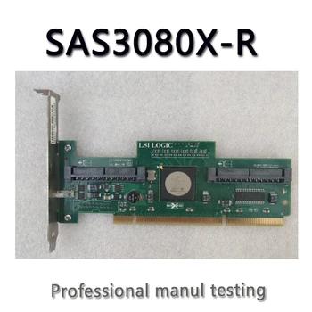 SAS3080X-R Original Para LSI 8 portas SAS Matriz de Cartão de Placa de RAID PCI-X de Alta Qualidade Totalmente Testado Navio Rápido