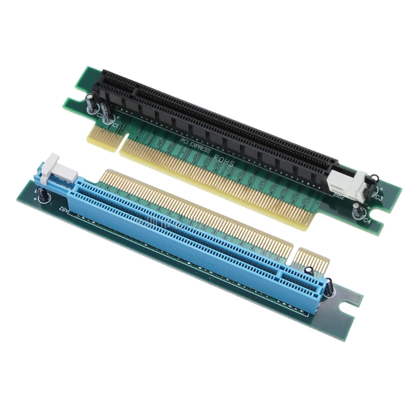 PCIE de 90 Graus para a Direita PciE PciExpress 16X Extender Protetor de Placa de Adaptador para Servidor de 1U Acessórios do Chassi . ' - ' . 4