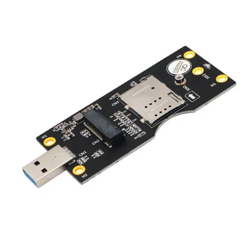 NGFF M. 2 Chave B do USB 3.0 Adaptador de Placa de Expansão Com Slot Para Cartão WWAN/LTE, 3G/4G/5G do Módulo de Apoio 3042/3052 M. 2 SSD