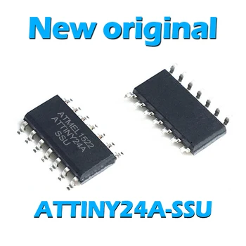 5PCS Novo Original ATTINY24A-SSU ATTINY24A-SSUR SOIC-14 Microcontrolador Chip de Memória de Peças Eletrônicas