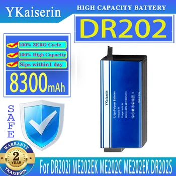 YKaiserin Bateria DR202 DR202I 8300mAh Para ME202 ME202C ME202A ME202B ME202BB ME202BE ME202H DR202S LI202S BP-LC2600 Batteria
