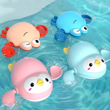 Verão Banheira Brinquedos De Crianças Natação Mecânica Bonecas Jogar Água Banho Do Bebê Bonito Engraçado Crianças Chuveiro De Casa De Banho Banheira De Animais De Brinquedo
