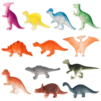 12PCS Conjunto Simulação Realista de Brinquedos Brinquedos Kidcraft Playset para Crianças Dinossauros