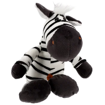 Pelúcia Linda Selva Decoração Crianças Suprimentos Filhos Adoráveis Confortável Zebra