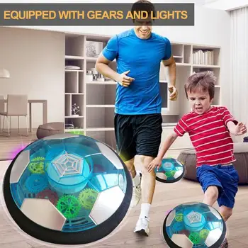 Engrenagem de Levitação de Futebol Seguro e Fácil de usar Interior Brinquedo Exercício Divertido Jogo Interativo de Levitação de Futebol para Crianças, Adultos