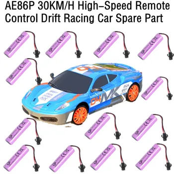 AE86P de Alta Velocidade de Controle Remoto de Corrida de Drift RC Car Peças de Reposição 3,7 V 500Mah Bateria Recarregável