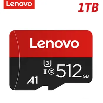 A Lenovo Mini Cartão de Memória SD de 512 GB 256 GB de 128GB 64GB 32GB 16GB de memória Flash de Alta Velocidade TF Cartão SD de 1 tb de 512GB de 256 GB TF Cartão Flash SD