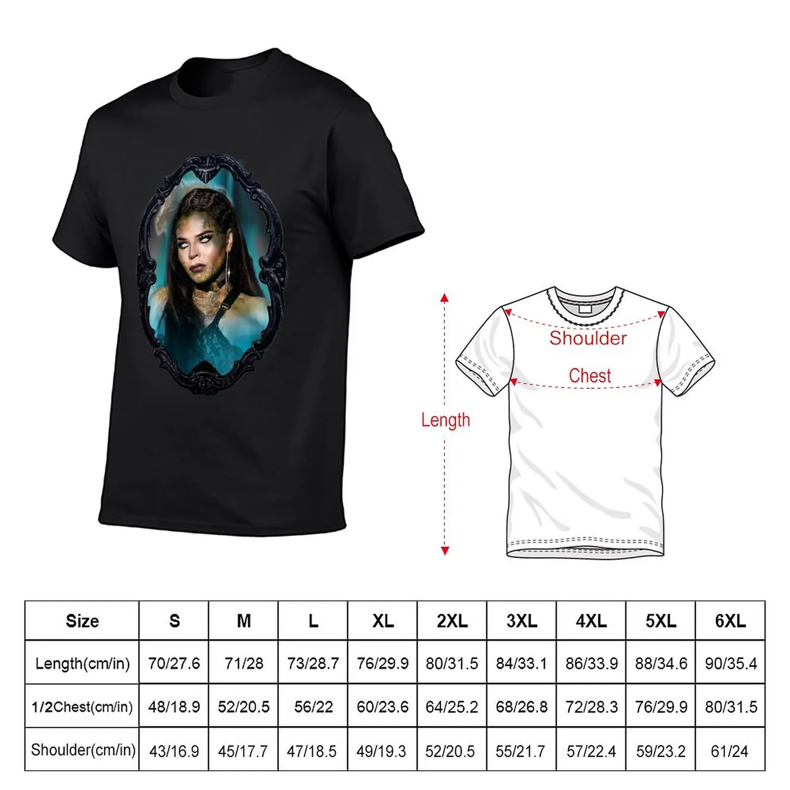 Vanjie Halloween T-Shirt preta, t-shirt preto t-shirts gráfico t-shirts mais o tamanho de t-shirts a roupa para homens . ' - ' . 4