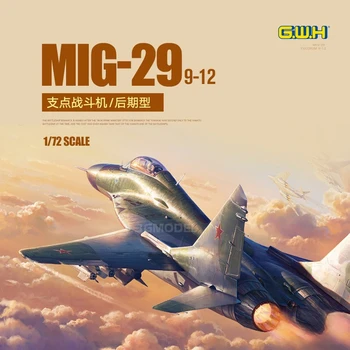 A Parede grande passatempo modelo de montagem kit de aeronaves L7212 russo Mig-29 9-12 dinâmica lutador do final do tipo de 1/72