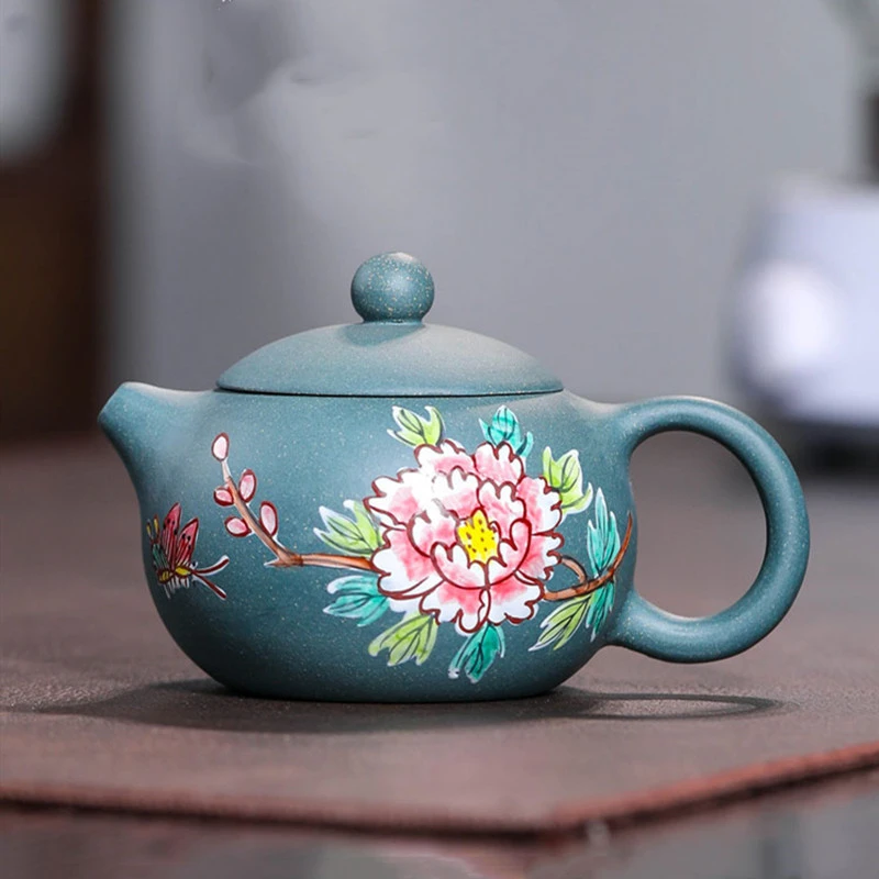 180ML Autêntica Yixing Roxo Argila Bule Tradição Xishi Chá de Panela Artesanal Bola Buraco Filtro de Infusor de Chá de Casa Personalizada Teaware . ' - ' . 3