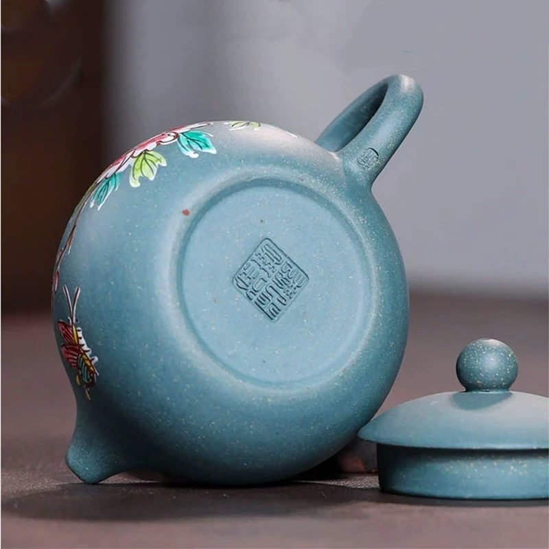 180ML Autêntica Yixing Roxo Argila Bule Tradição Xishi Chá de Panela Artesanal Bola Buraco Filtro de Infusor de Chá de Casa Personalizada Teaware . ' - ' . 5