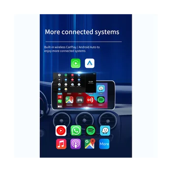2G+16G CarPlay Ai Caixa Android 11 sem Fio Android Auto & CarPlay Bluetooth QCM2290 4-Núcleos de Wifi Cartão do TF ,CPC200-Tbox