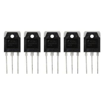 5X Transistor de Potência IGBT 1.200 313W FGA25N120
