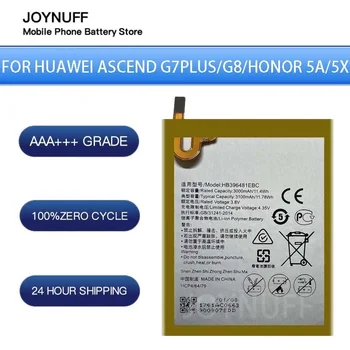 Bateria nova de Alta Qualidade 0 Ciclos Compatível HB396481EBC Para Huawei Ascend G7 Plus / G8 / G8X /Honra 5A/5X/Maimang 4 de Substituição