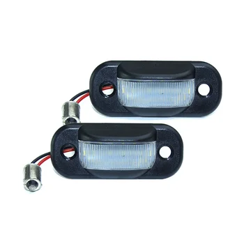 LED Luzes da matrícula do Carro do DIODO Número de Lâmpadas de Luz para Audi 80 B4 91-95/Cabridet (Tipo 8G) 91-00/100 C4 90-94/A6 C4