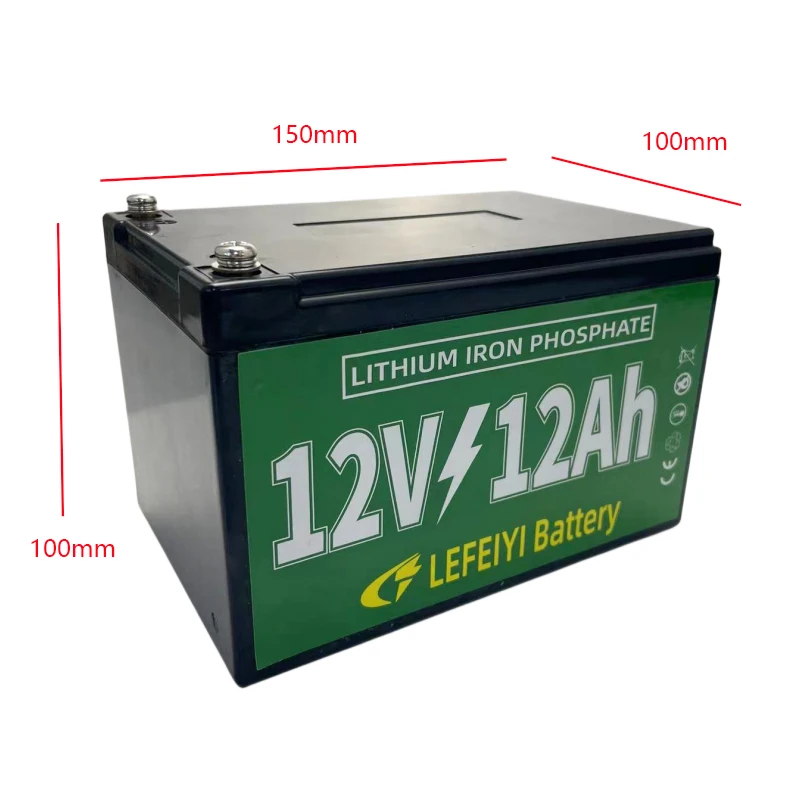 12V 12000mAH bateria de lítio incorporada 12A 20A crianças carro de brinquedo spray de monitoramento de câmera de backup de energia solar recarregável ba . ' - ' . 3