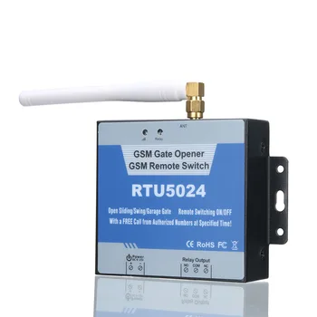 RTU5024 2G GSM Porta do Relé de Abertura Remoto sem Fio da Porta de Controle de Acesso Abridor de Porta de Switch Chamada Gratuita 850/900/1800/1900MHz