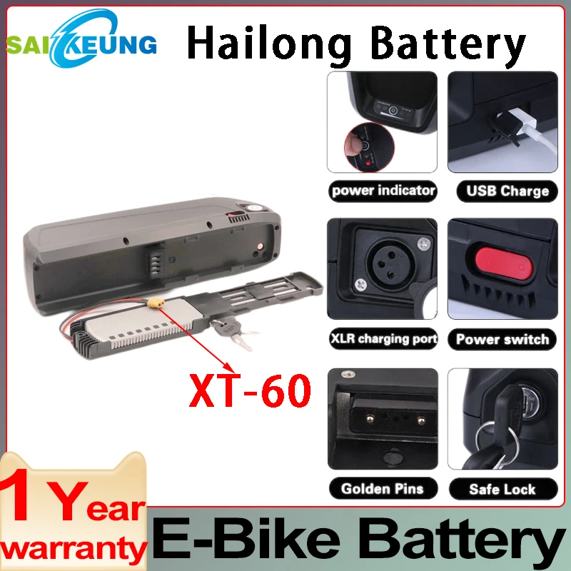 48V 30ah Hailong Elétricos a Bateria da Bicicleta Bateria De 17,5 Ah 20Ah 24Ah 30Ah 40Ah 50Ah 48V Bafang 1500V 2000W E moto-Kit de Conversão . ' - ' . 4