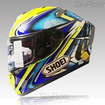 A Cara cheia de capacetes para motociclistas X14 93 Marquez amarelo Daijiro capacete de Corrida de Motocross Motobike Capacete de Equitação Casco De Motocicleta