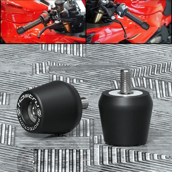 Moto Guidão Apertos Termina Plug Caps Para BMW S1000R S1000RR HP4 M1000RR 2013-2023 Lidar com Extremidades da Barra de Proteção Deslizante