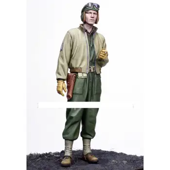 1/16 Modelo de Resina Figura GK，América soldado , Desmontado e sem pintura, kit