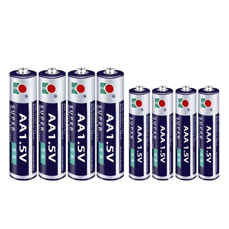 AA + AAA recarregáveis AA de 1,5 V 9800mAh/1,5 V AAA 8800mah bateria Alcalina lanterna brinquedos assista MP3 player substituir a bateria de Ni-Mh . ' - ' . 3