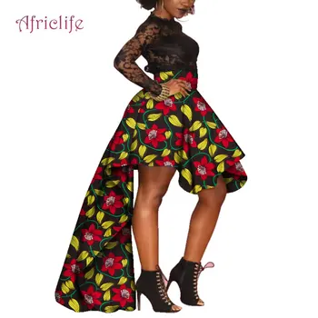 Mulheres africanas Saia Sexy Ancara Saia Longa Tradicional Vestido para as Mulheres Wy4261