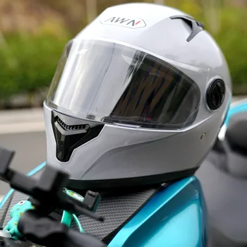 Capacete de motociclista Homens e mulheres de moto off-road capacete de Alta resistência ABS shell acessórios da Motocicleta capacete de Segurança