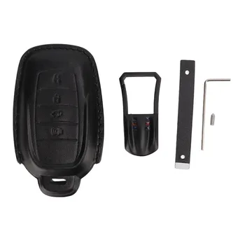 Key Fob Titular Mão Costurada Couro de Proteção integral Chave do Carro, Saco para Automóvel